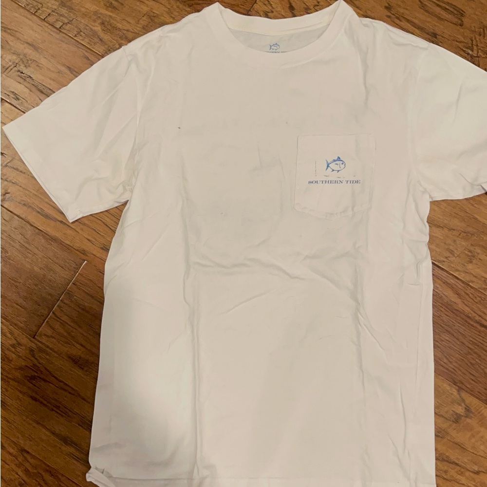 Southern Tide White Men's Shirt